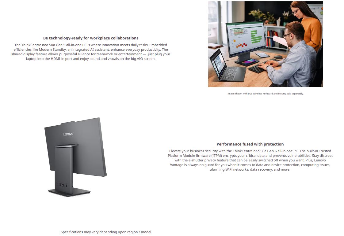 Lenovo | LENOVO ThinkCentre Neo 50A G5 AIO 23.8