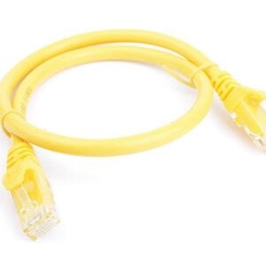 8ware-8W-PL6-0.25YEL-8Ware CAT6 Cable 0.25m - Yellow Premium RJ45 Ethernet Network LAN UTP Patch Cord 26AWG CU Jacket