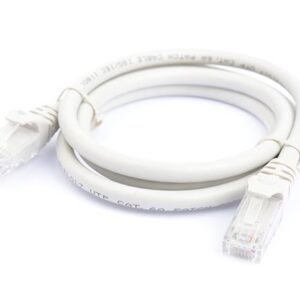 8ware-8W-PL6-1GRY-8Ware CAT6 Cable 1m - Grey Premium RJ45 Ethernet Network LAN UTP Patch Cord 26AWG CU Jacket