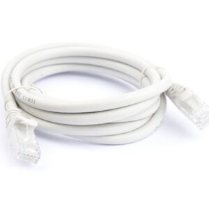 8ware-8W-PL6-2GRY-8Ware CAT6 Cable 2m - Grey Premium RJ45 Ethernet Network LAN UTP Patch Cord 26AWG CU Jacket