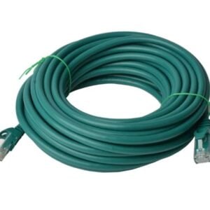 8ware-8W-PL6-30GRN-8Ware CAT6 Cable 30m - Green Premium RJ45 Ethernet Network LAN UTP Patch Cord 26AWG CU Jacket