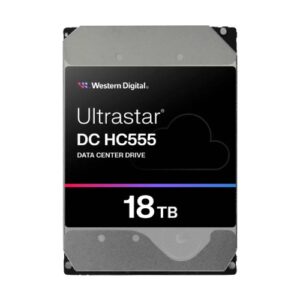 Western Digital-0B48723-Western Digital WD Ultrastar 18TB 3.5" Enterprise HDD SATA 512MB 7200RPM 512E SE NP3 DC HC550 24x7 Server 2.5mil hrs MTBF 5yrs WUH722018CLE6L4