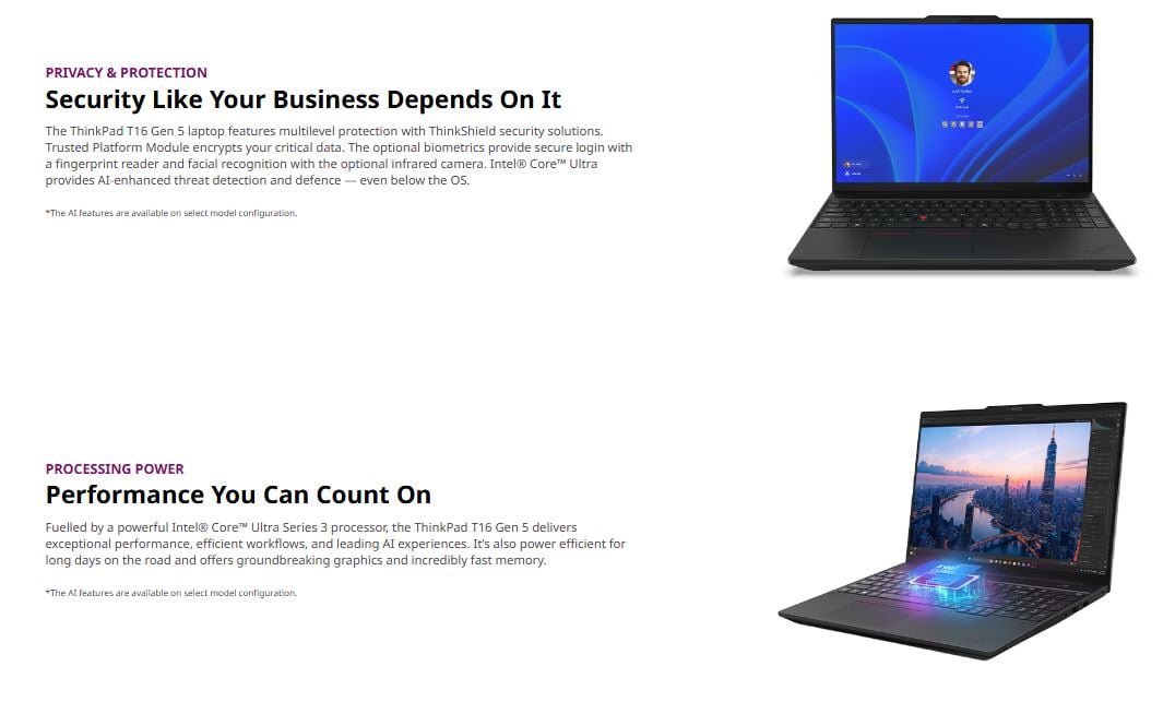 Lenovo | LENOVO ThinkPad T16g G3 16