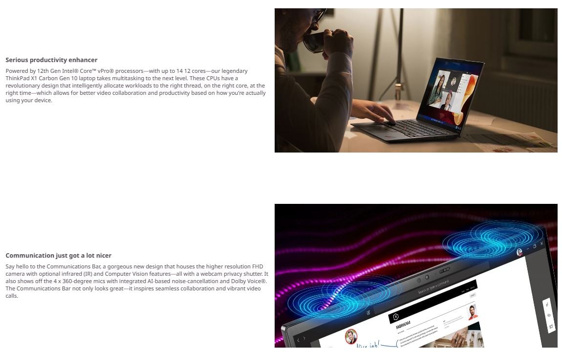 Lenovo | LENOVO ThinkPad X1 2in1/Yoga G10 Aura 14