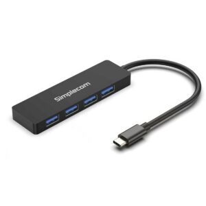 Simplecom-CH360-Simplecom CH360 SuperSpeed USB-C to 4-Port USB-A Hub USB 3.2 Gen1