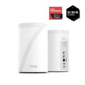 TP-LINK-Deco BE68(1-pack)-TP-Link Deco BE68 BE14000 Tri-Band Whole Home Mesh Wi-Fi 7 System (1-pack)  688 Mbps at 2.4 GHz + 4324 Mbps at 5 GHz + 8647 Mbps at 6 GHz