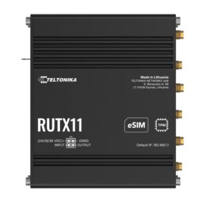 Teltonika-RUTX11240000-Teltonika RUTX11 Industrial Cellular eSIM Router
