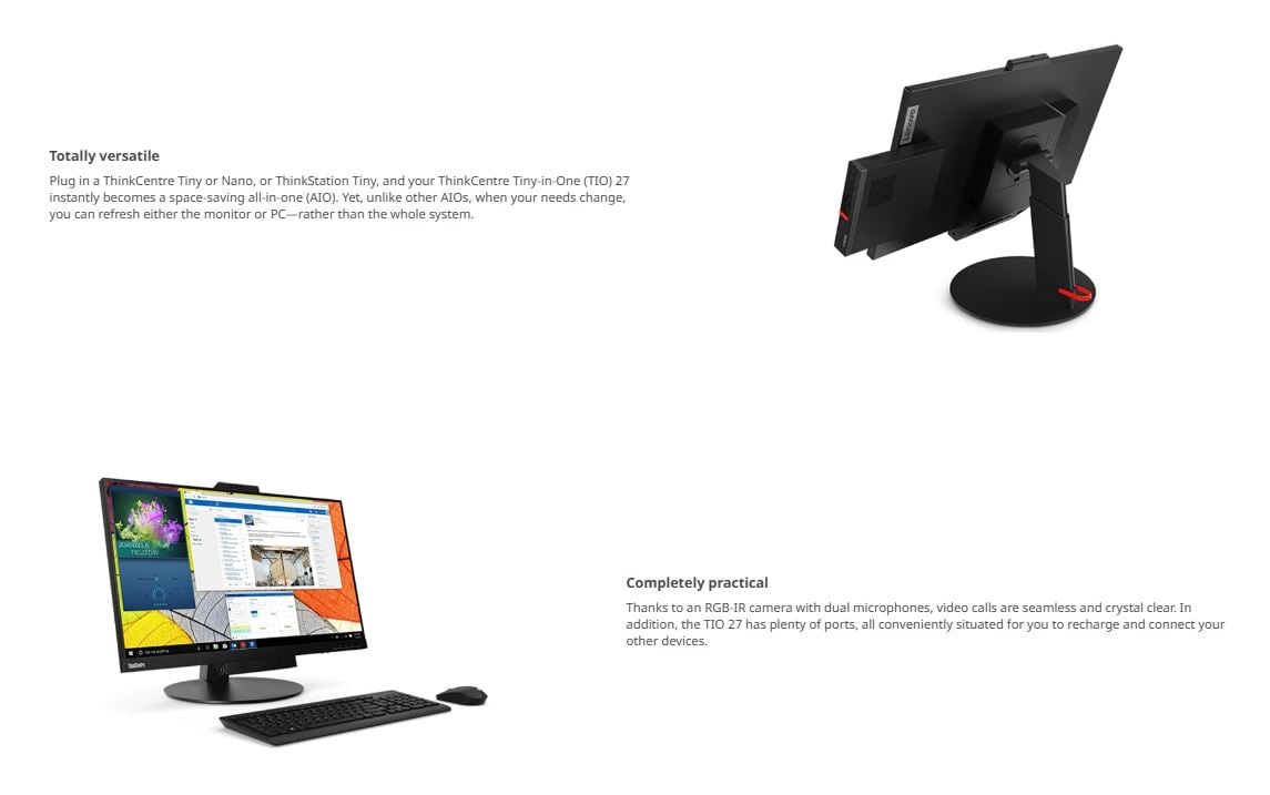 Lenovo | LENOVO ThinkCentre Tiny-in-One 27