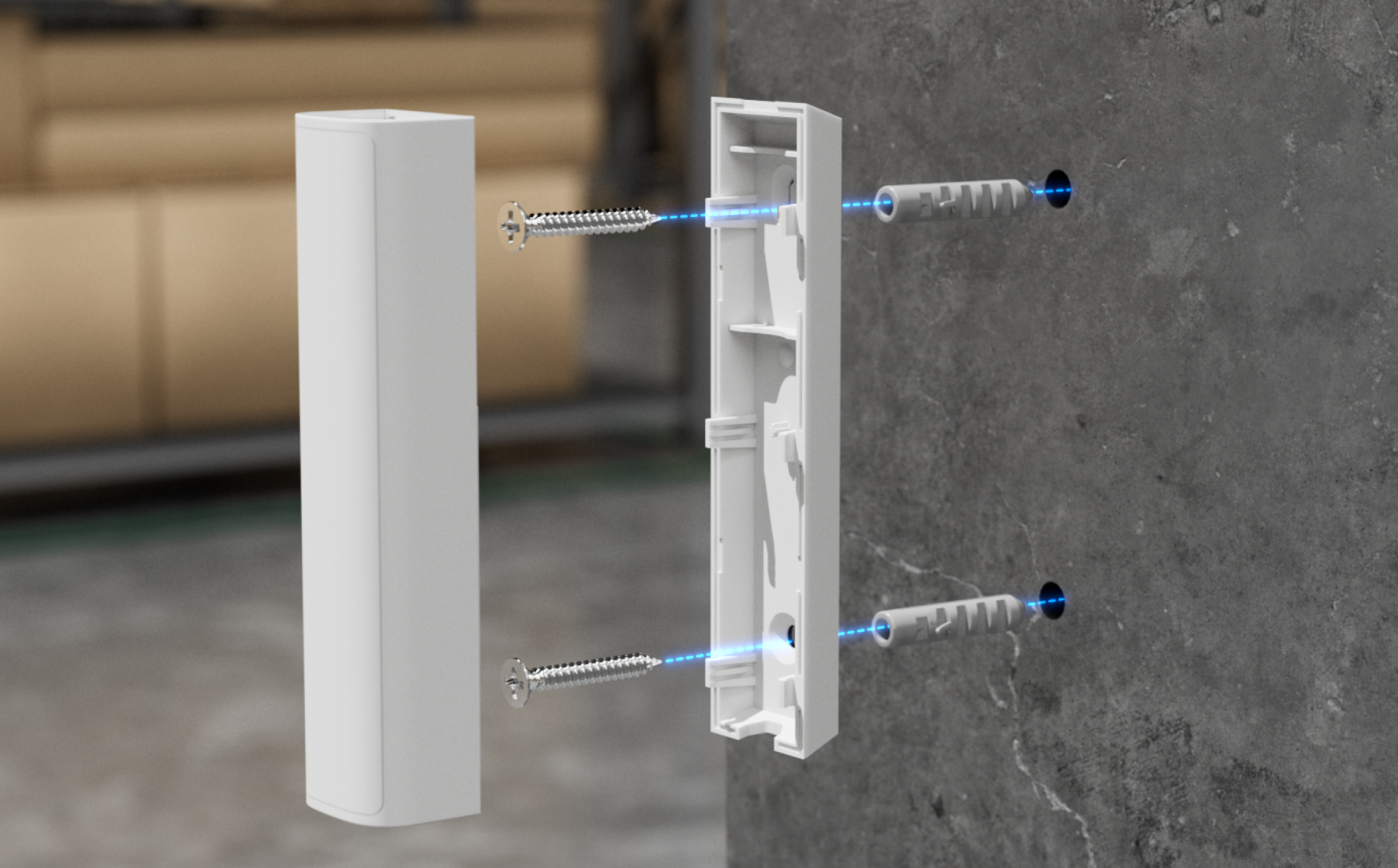 Ubiquiti | Ubiquiti Motion Sensor, White, Battery-Powered SuperLink Motion Sensor Featuring Versatile Installation. | USL-Motion - Image 8