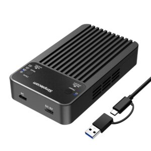 Simplecom-SD562-Simplecom SD562 Dual-Bay NVMe/SATA M.2 SSD RAID Enclosure with Offline Clone