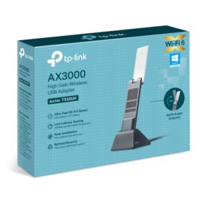 TP-LINK-Archer TX50UH-(EOL)TP-Link Archer TX50UH AX3000 High Gain Wireless USB Adapter