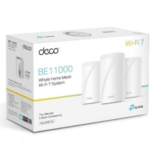 TP-LINK-Deco BE65 Pro(3-pack)-((AMAZON ONLY))TP-Link Deco BE65 Pro(3-pack) BE11000 Whole Home Mesh WiFi 7 System