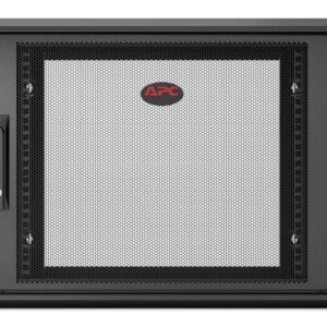 APC-AR109SH6-APC NetShelter 9U Wallmount Rack Enclosure Cabinet Single Hinged Server Depth