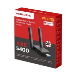 TP-LINK-MA86XH-(E)Mercusys AXE5400 Wi-Fi 6E High-Gain Wireless USB Adapter (MA86XH)